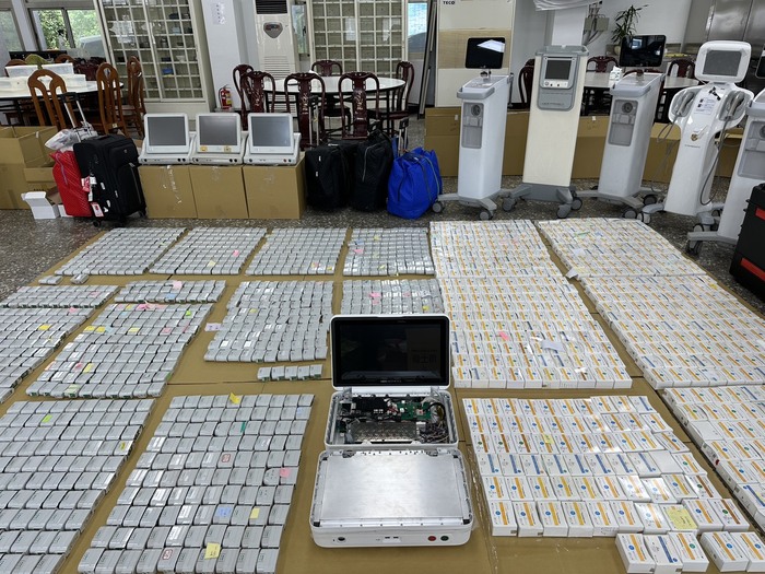 刑事局破獲大規模非法醫美犯罪集團 全面查緝「進、產、銷」產業鏈 侵權市值逾10億元圖片